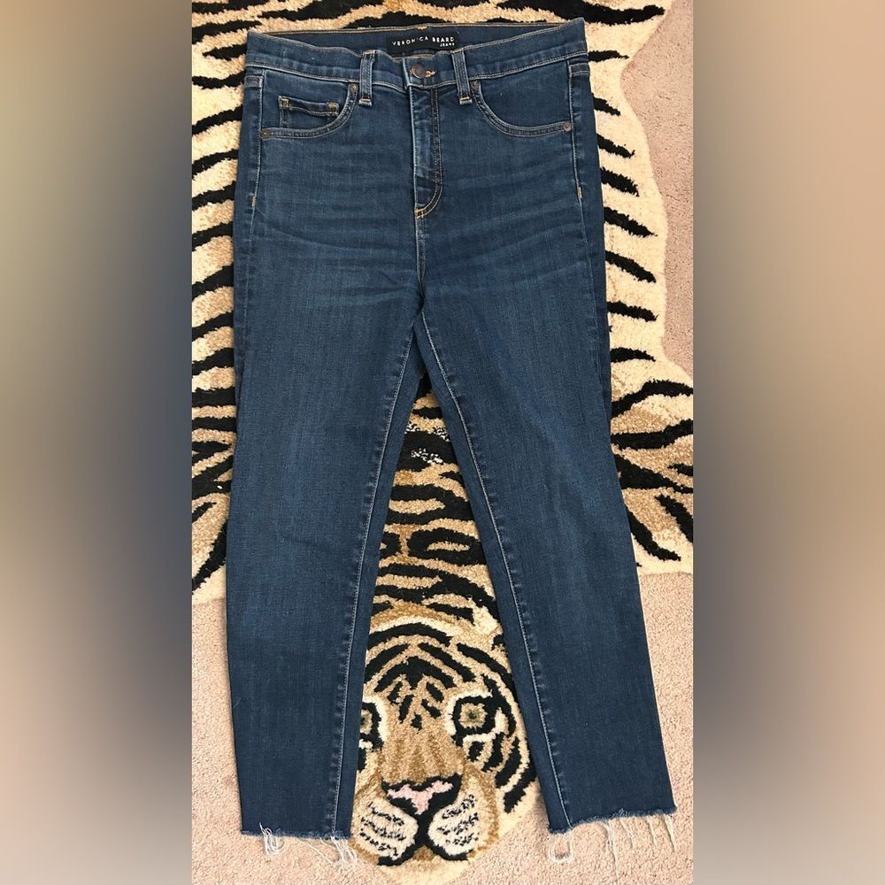 Veronica Beard Kate Vintage Fray Style #Jo720001 Size 27 Very Good Condition